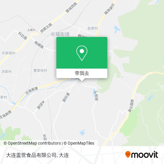 大连盖世食品有限公司地图