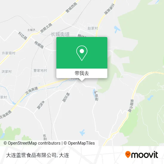 大连盖世食品有限公司地图