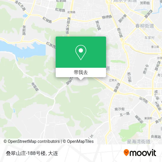 叠翠山庄-188号楼地图