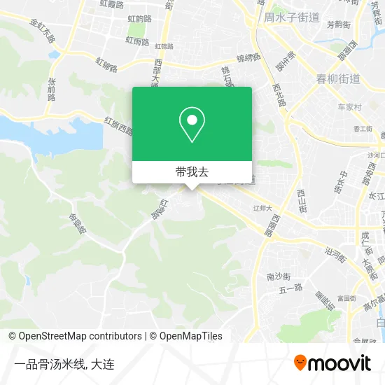 一品骨汤米线地图
