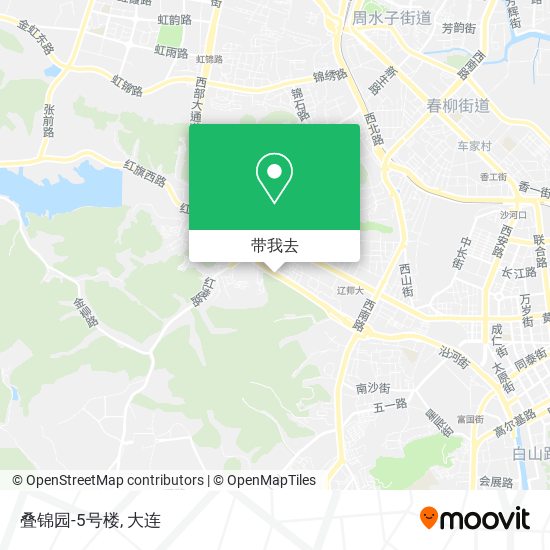 叠锦园-5号楼地图