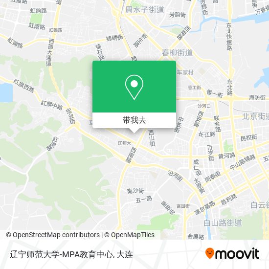 辽宁师范大学-MPA教育中心地图