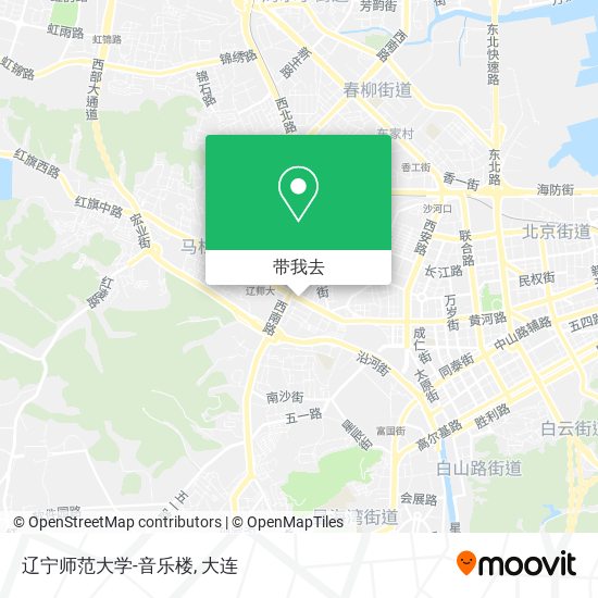 辽宁师范大学-音乐楼地图