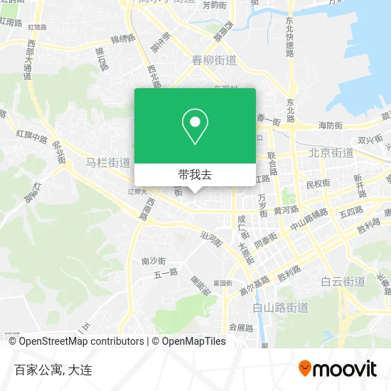 百家公寓地图