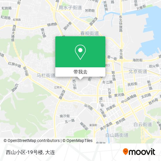 西山小区-19号楼地图