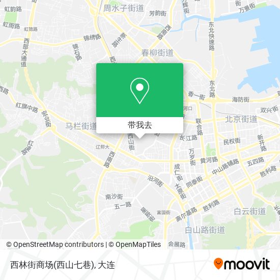 西林街商场(西山七巷)地图