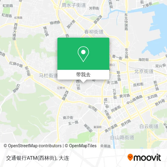 交通银行ATM(西林街)地图