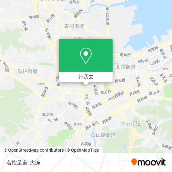 名指足道地图