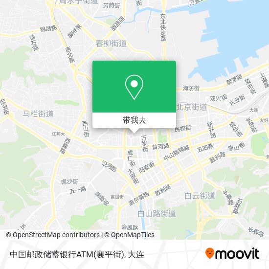 中国邮政储蓄银行ATM(襄平街)地图