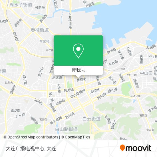 大连广播电视中心地图