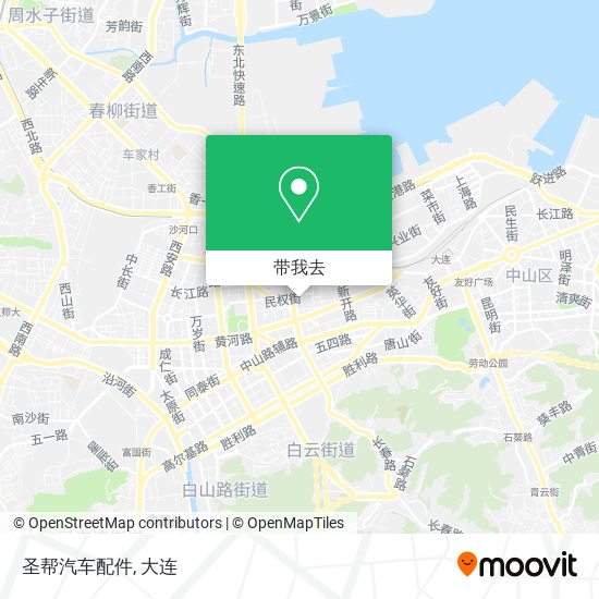 圣帮汽车配件地图