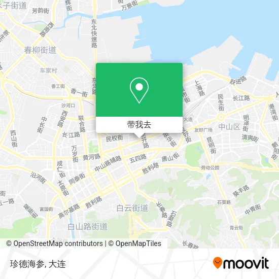 珍德海参地图