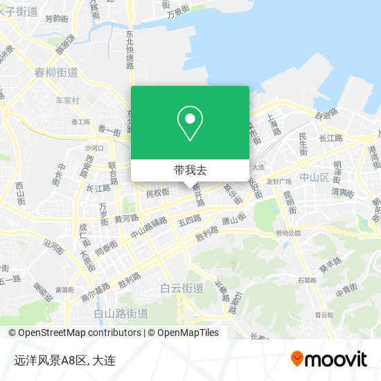 远洋风景A8区地图