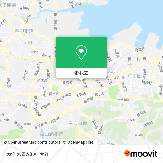 远洋风景A8区地图