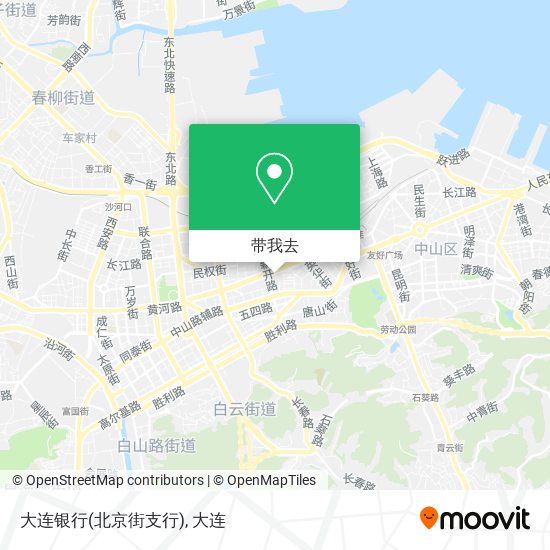 大连银行(北京街支行)地图