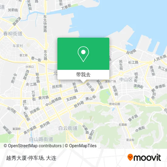 越秀大厦-停车场地图