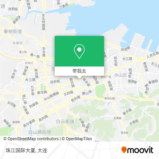珠江国际大厦地图