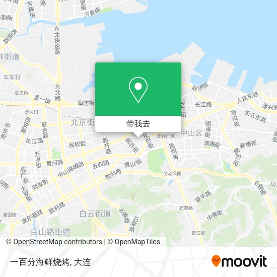 一百分海鲜烧烤地图