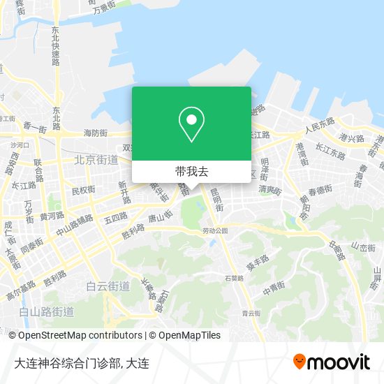 大连神谷综合门诊部地图