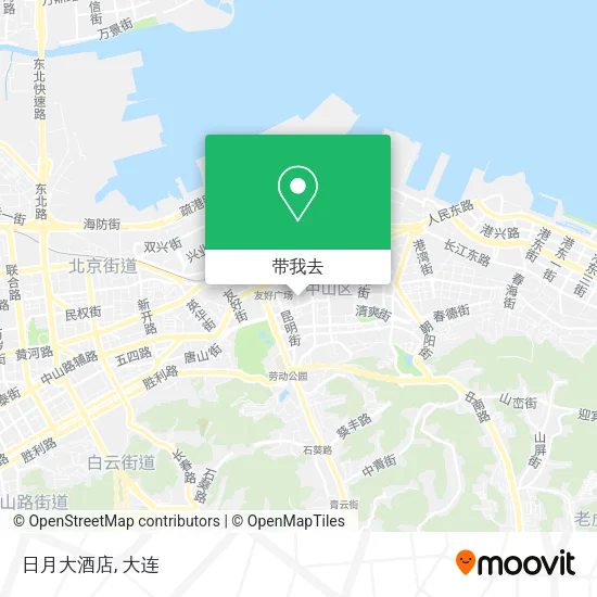 日月大酒店地图