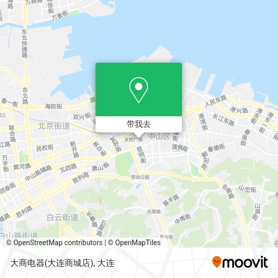 大商电器(大连商城店)地图
