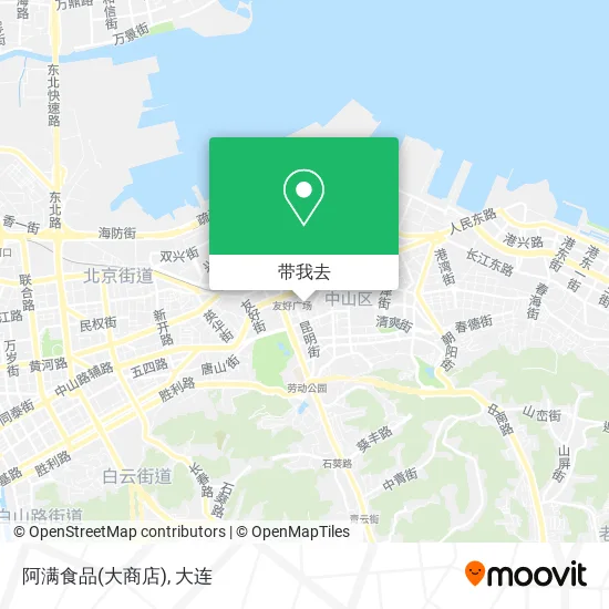 阿满食品(大商店)地图