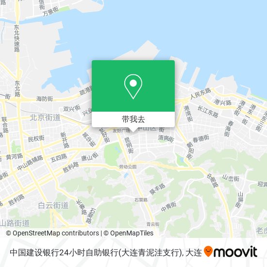 中国建设银行24小时自助银行(大连青泥洼支行)地图