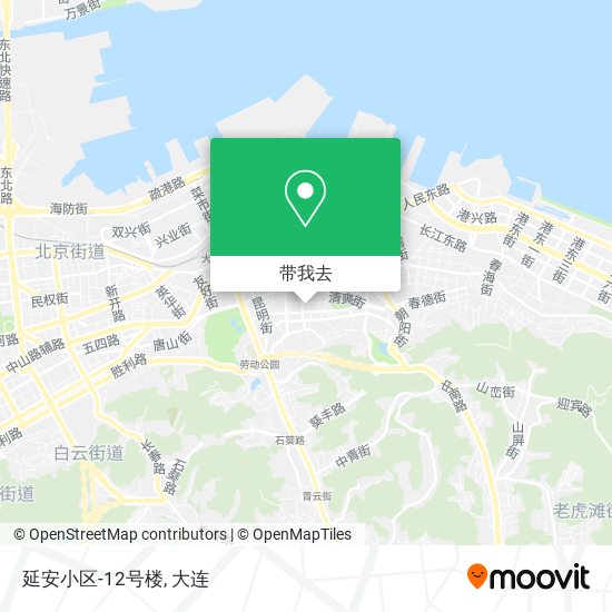 延安小区-12号楼地图