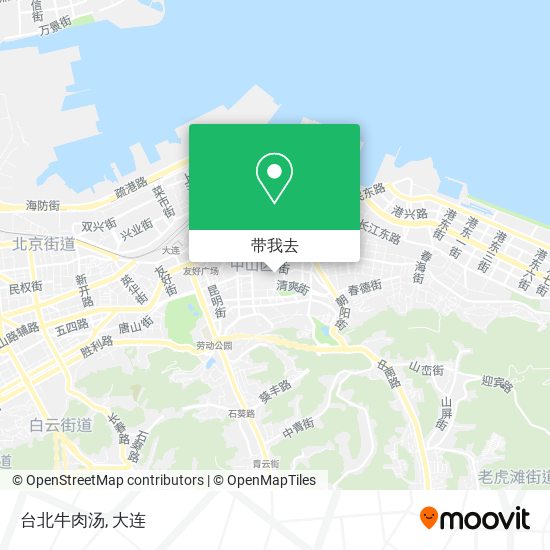 台北牛肉汤地图