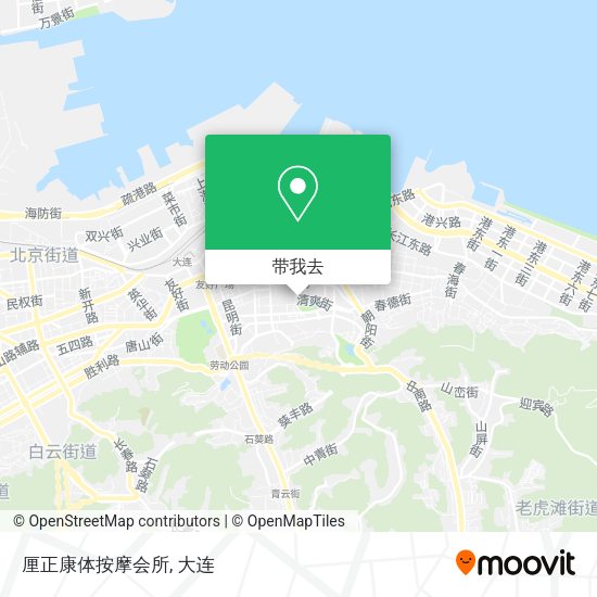 厘正康体按摩会所地图