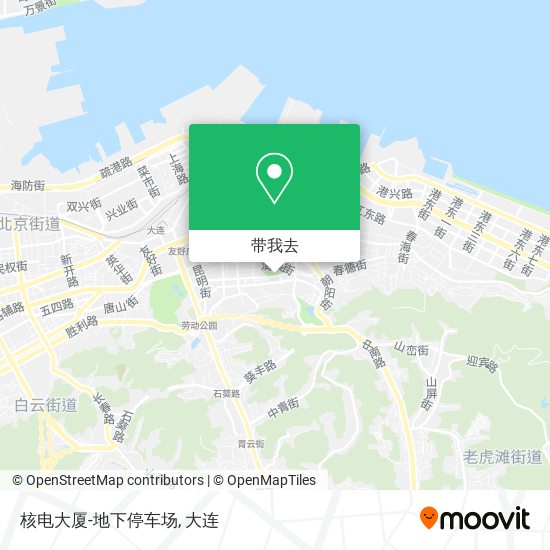 核电大厦-地下停车场地图