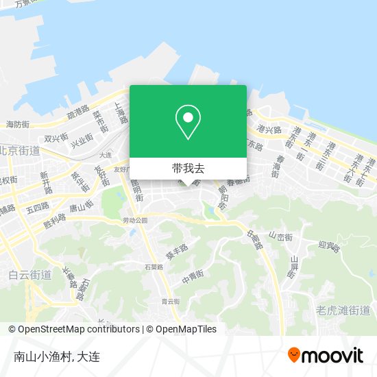 南山小渔村地图