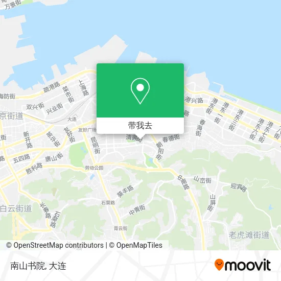 南山书院地图