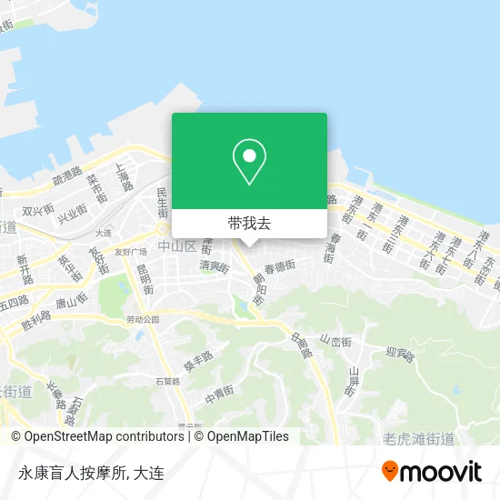 永康盲人按摩所地图