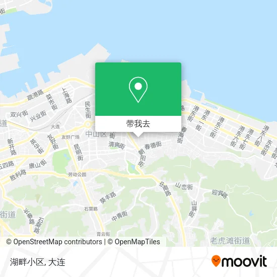 湖畔小区地图