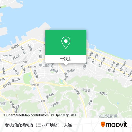 老板娘的烤肉店（三八广场店）地图