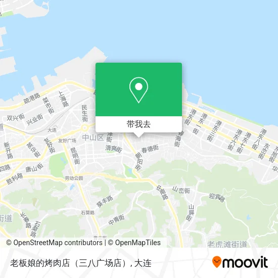老板娘的烤肉店（三八广场店）地图