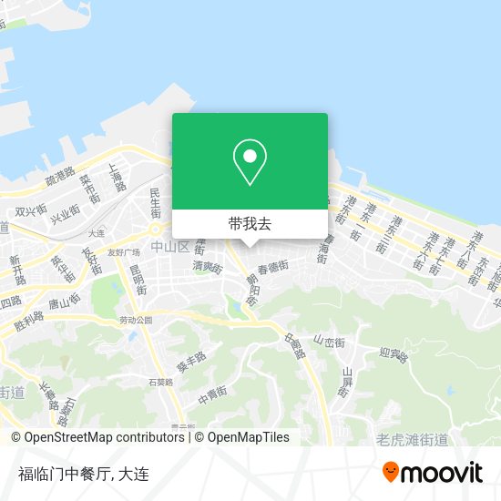 福临门中餐厅地图