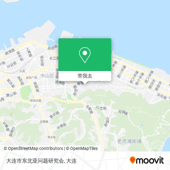 大连市东北亚问题研究会地图