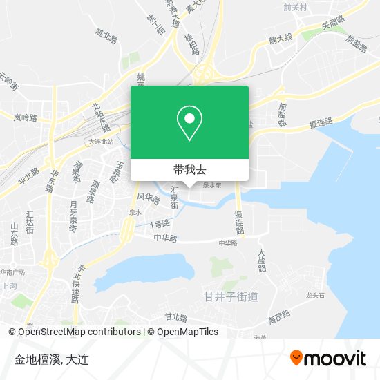 金地檀溪地图