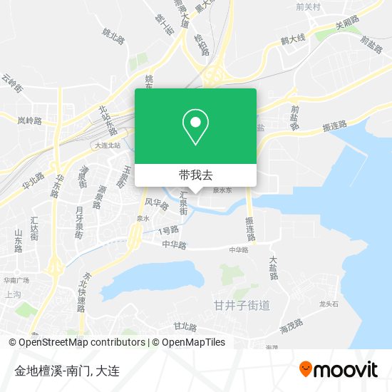 金地檀溪-南门地图