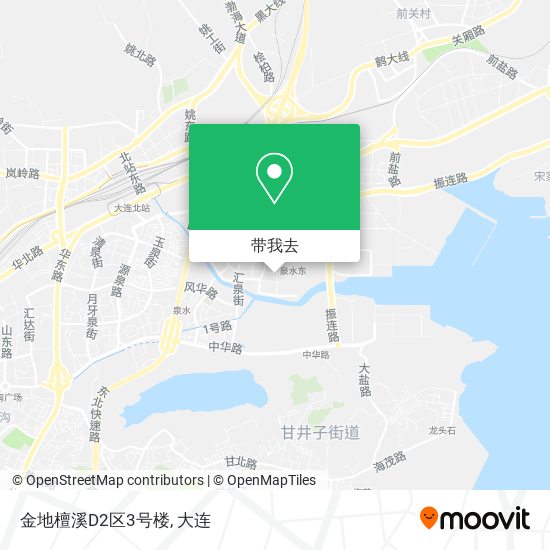 金地檀溪D2区3号楼地图