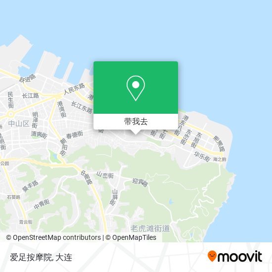 爱足按摩院地图