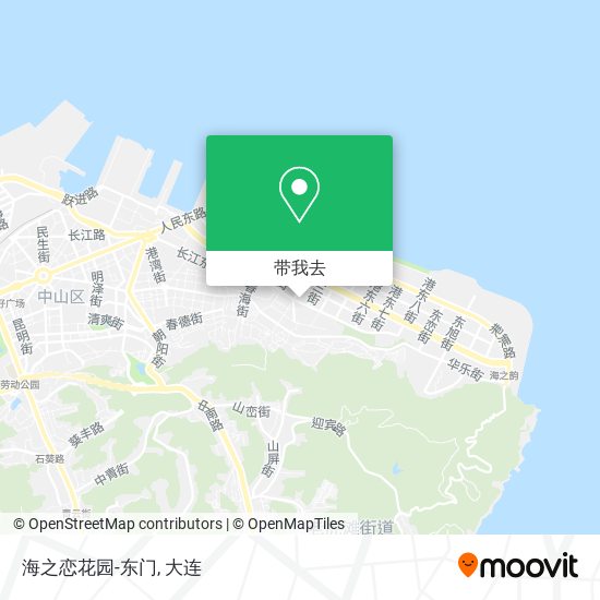 海之恋花园-东门地图