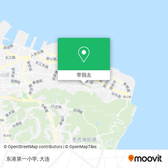 东港第一小学地图
