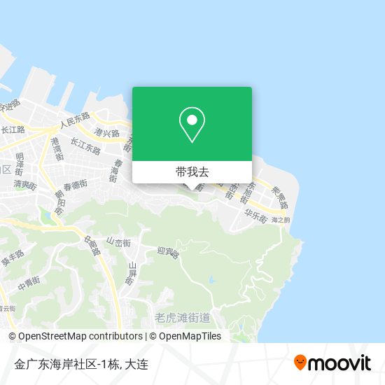 金广东海岸社区-1栋地图