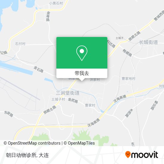 朝日动物诊所地图