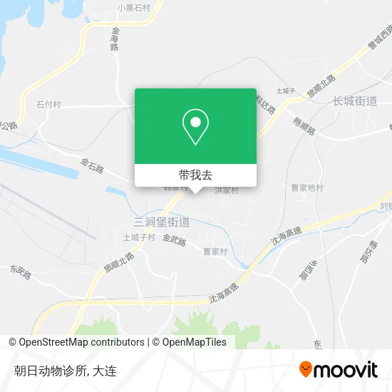 朝日动物诊所地图