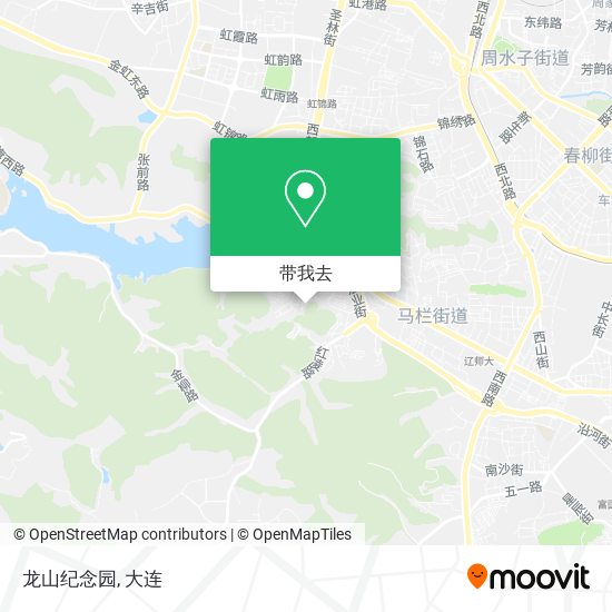 龙山纪念园地图