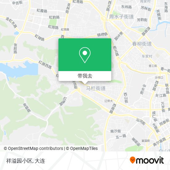 祥溢园小区地图